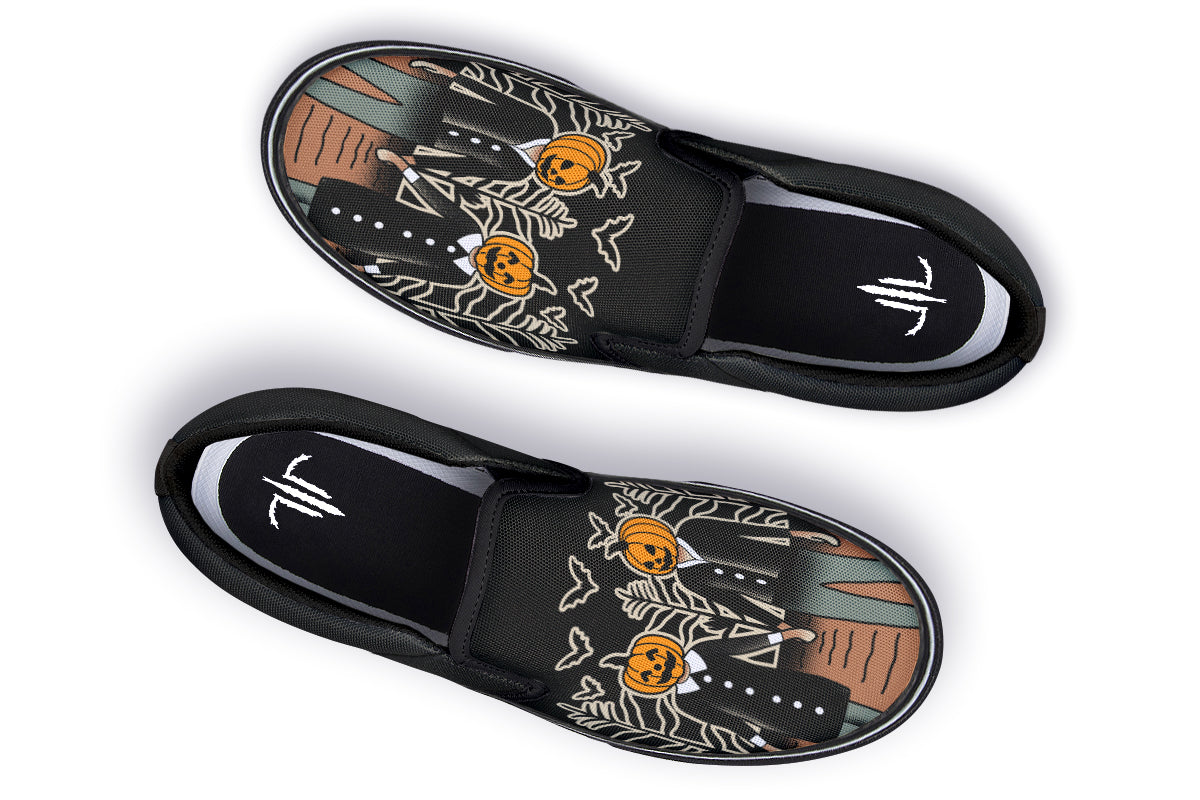 Spooky Season Slip On Shoes