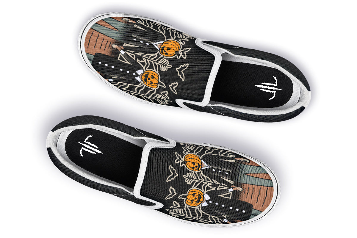 Spooky Season Slip On Shoes