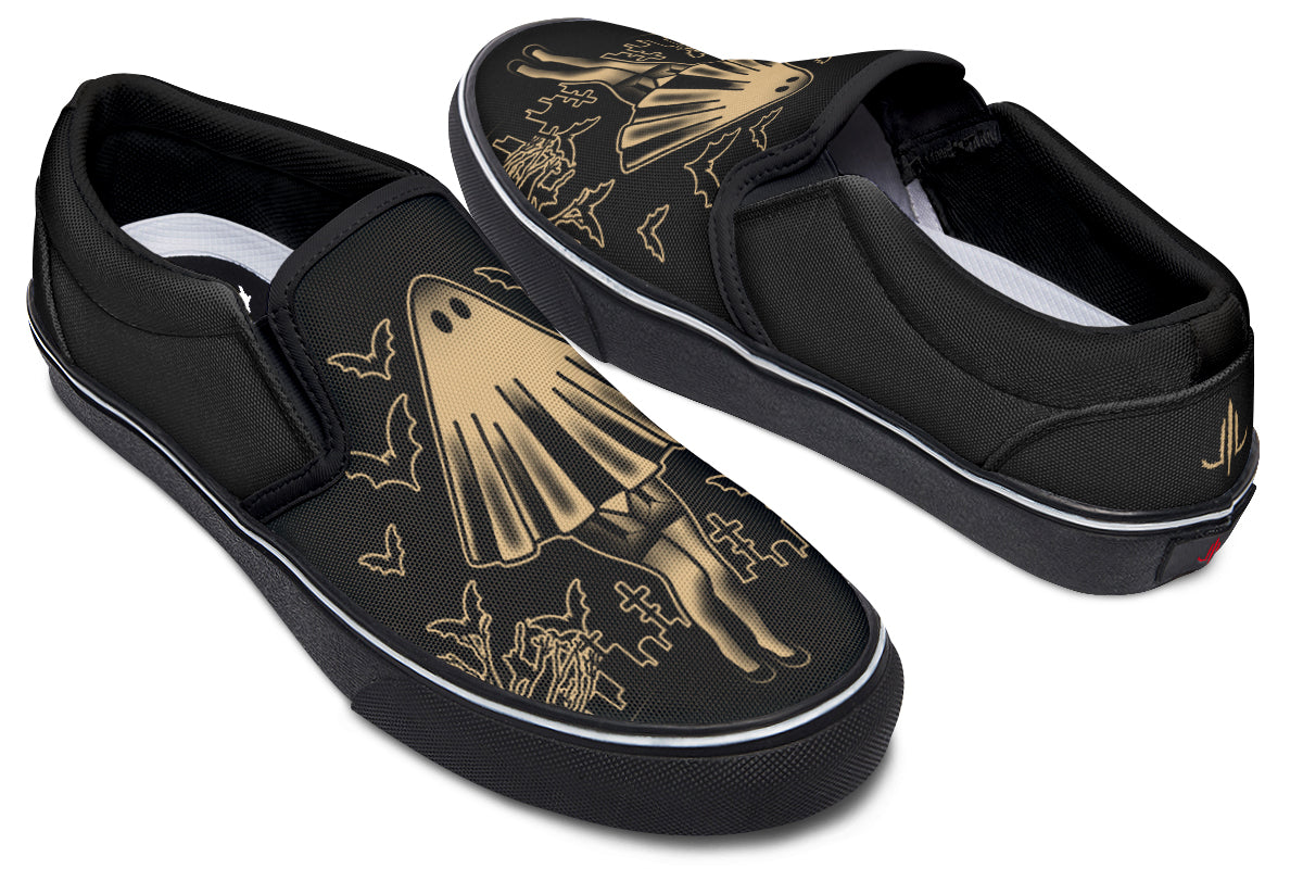 Stay Spooky Slip On Shoes