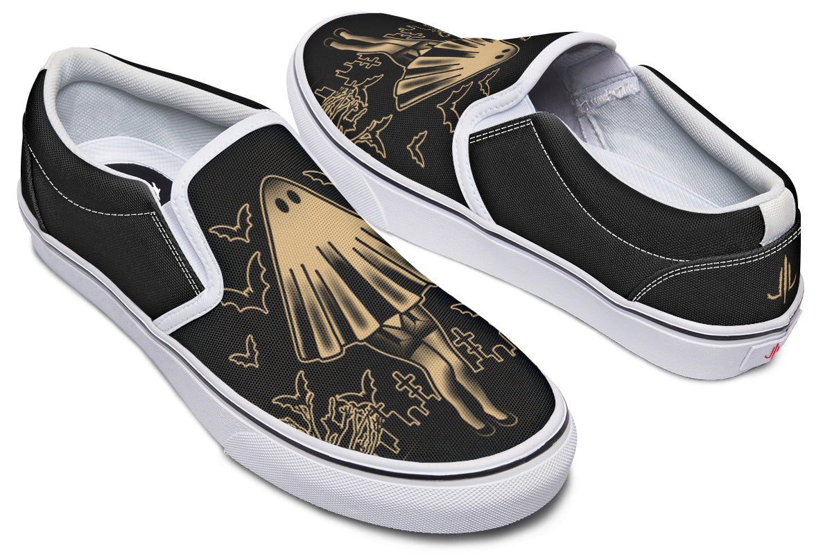 Stay Spooky Slip On Shoes