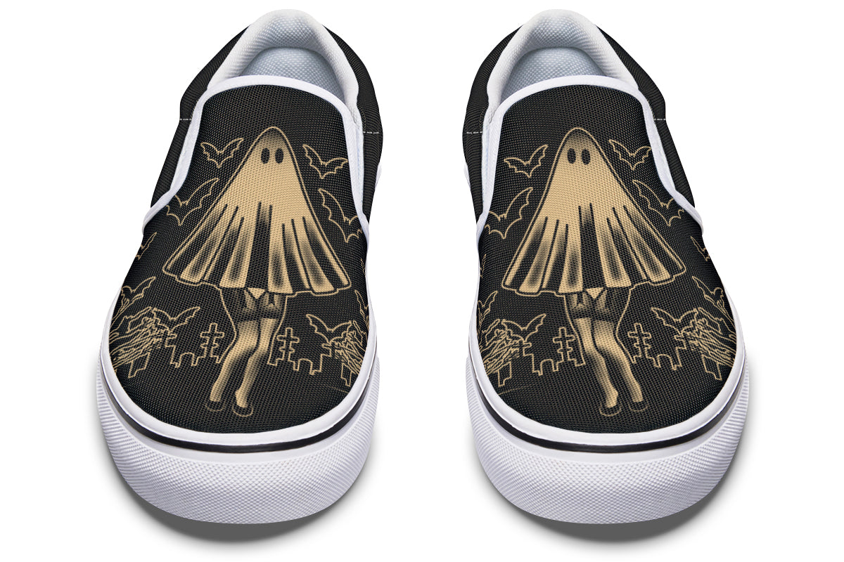 Stay Spooky Slip On Shoes