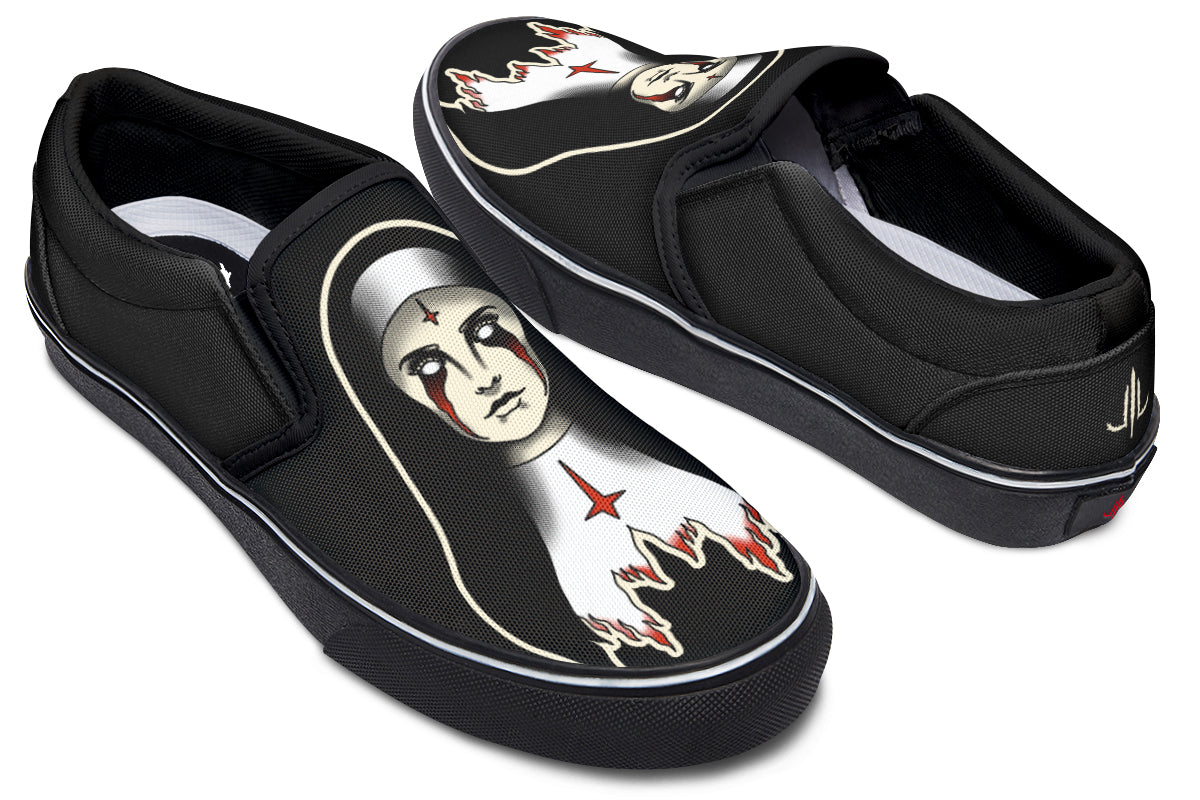 The Nun Slip On Shoes