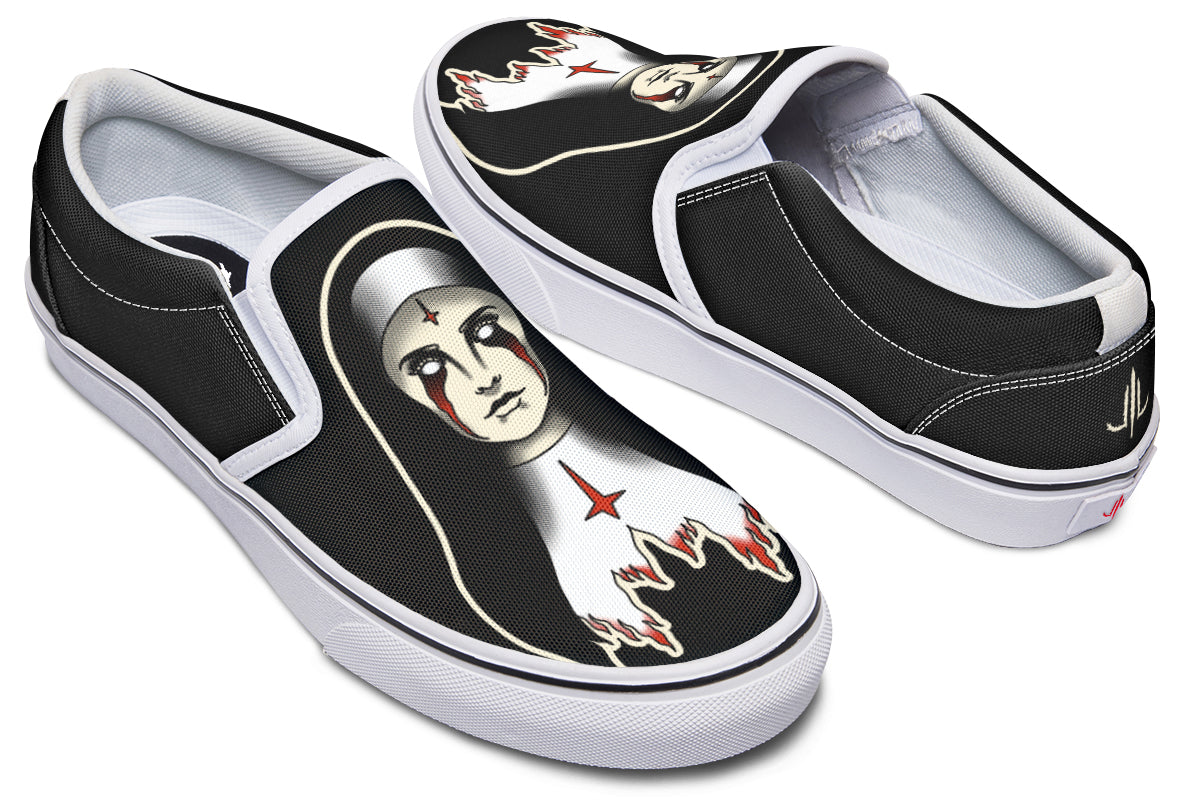 The Nun Slip On Shoes