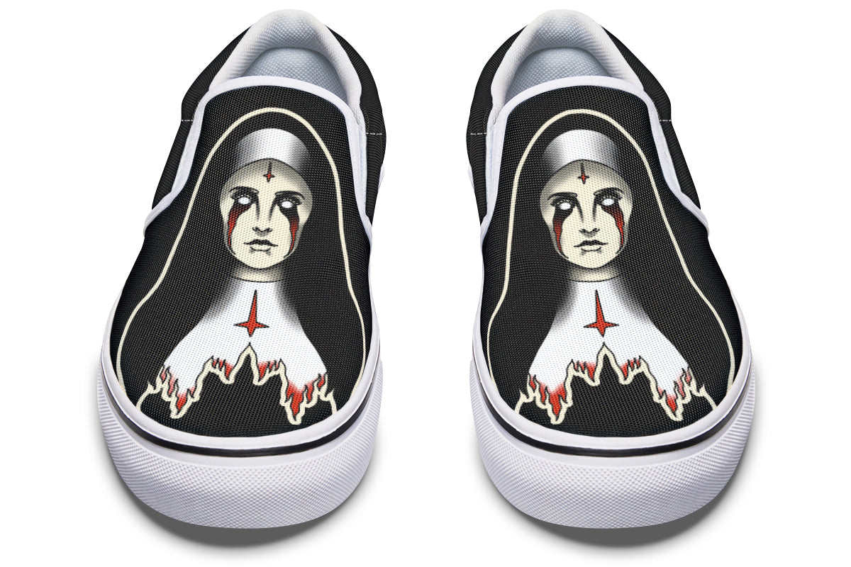 The Nun Slip On Shoes