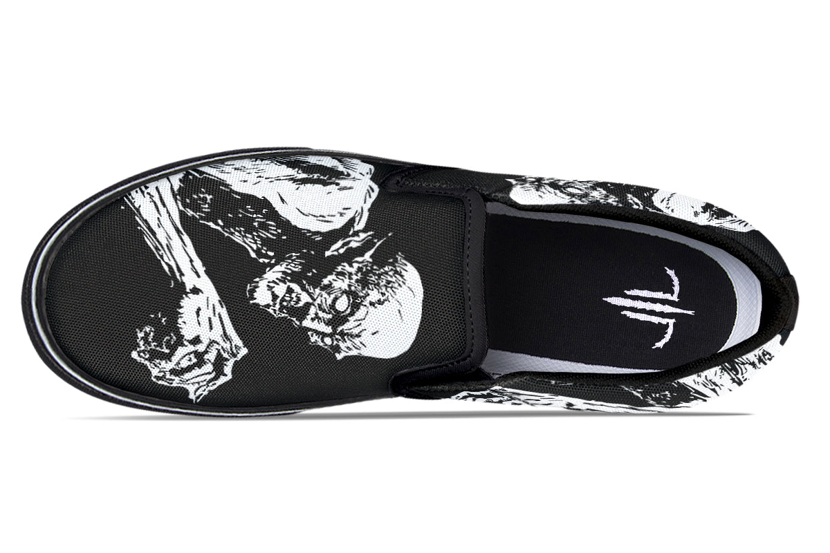 The Starved One Slip On Shoes - Last Light Apparel