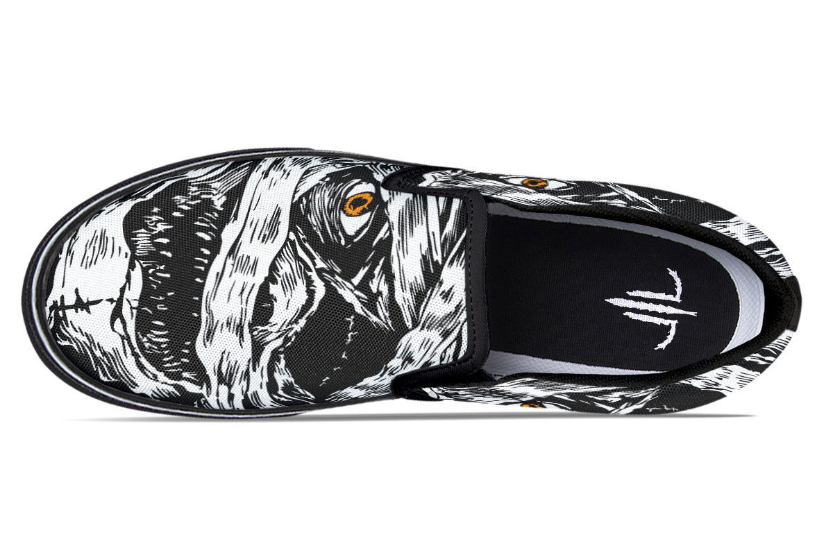 The Watchful Mummy Slip On Shoes - Last Light Apparel