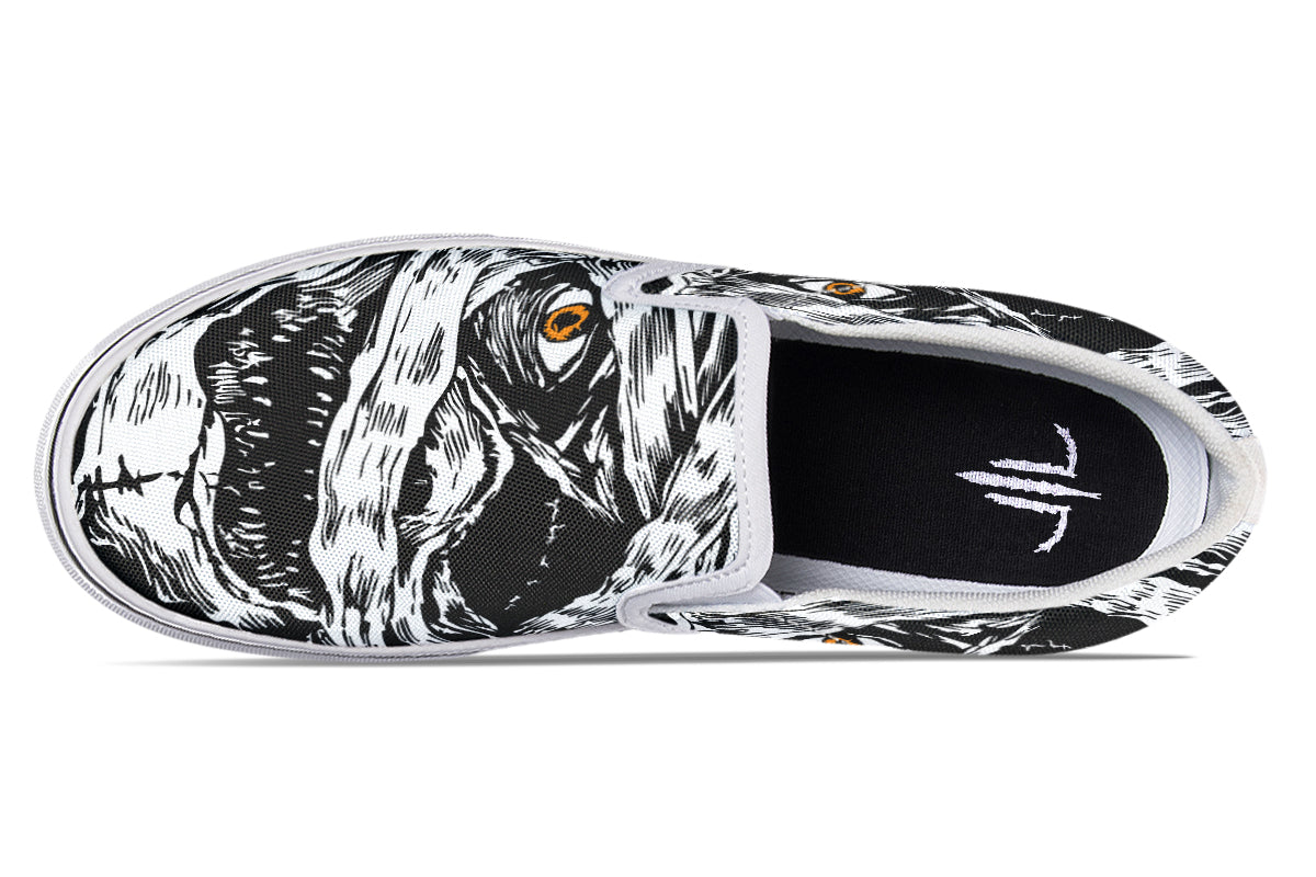 The Watchful Mummy Slip On Shoes - Last Light Apparel