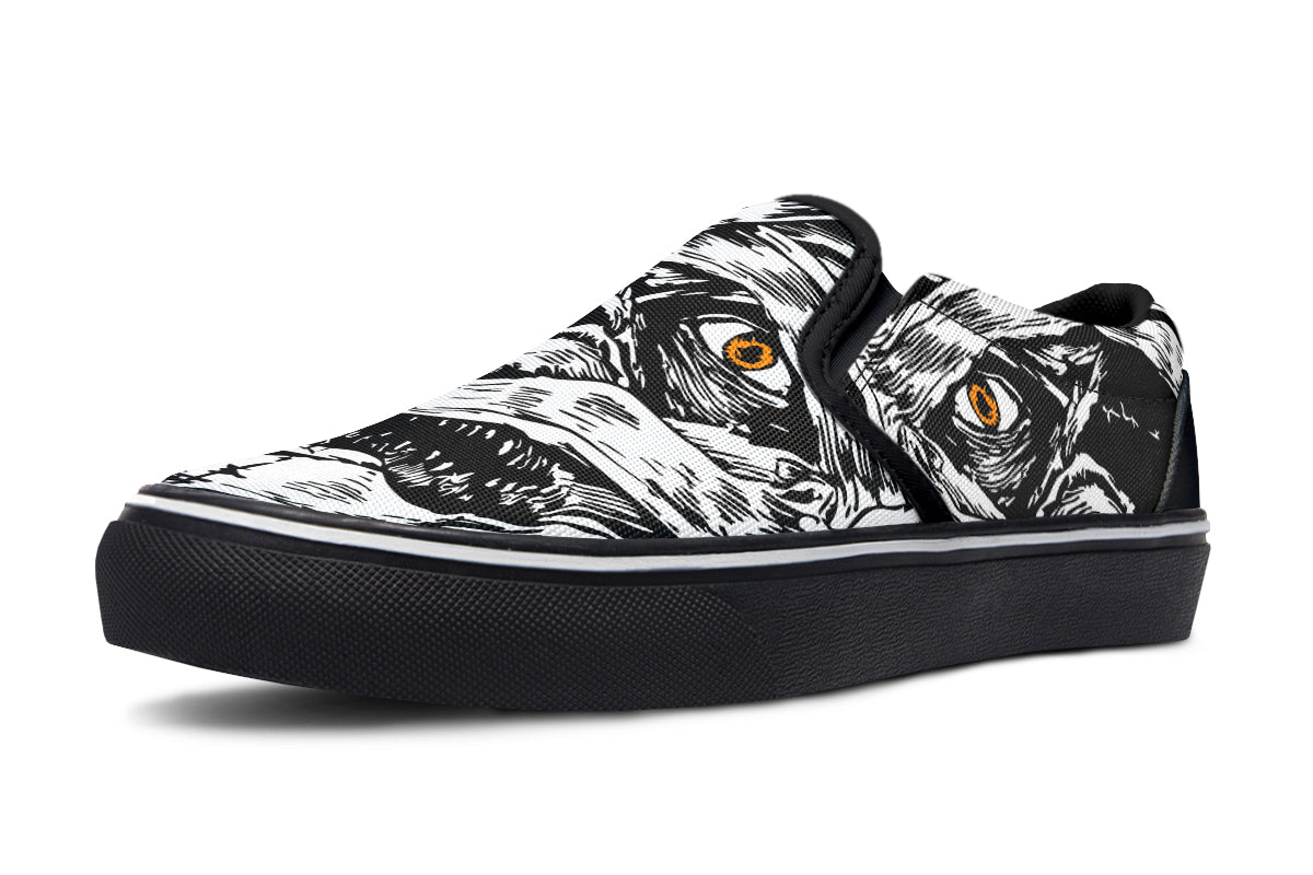The Watchful Mummy Slip On Shoes - Last Light Apparel