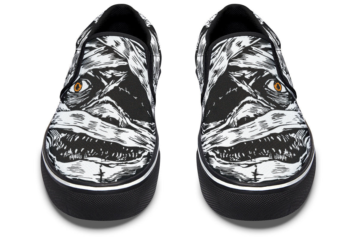 The Watchful Mummy Slip On Shoes - Last Light Apparel