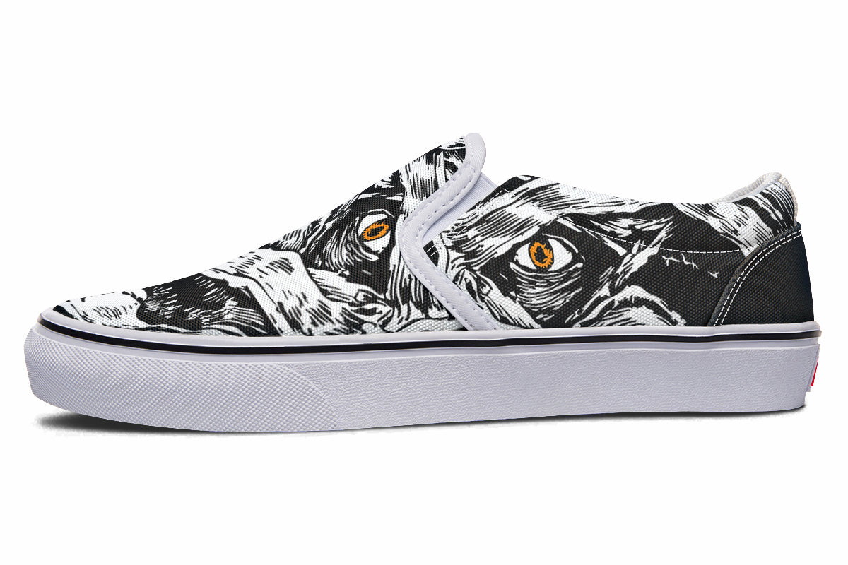 The Watchful Mummy Slip On Shoes - Last Light Apparel
