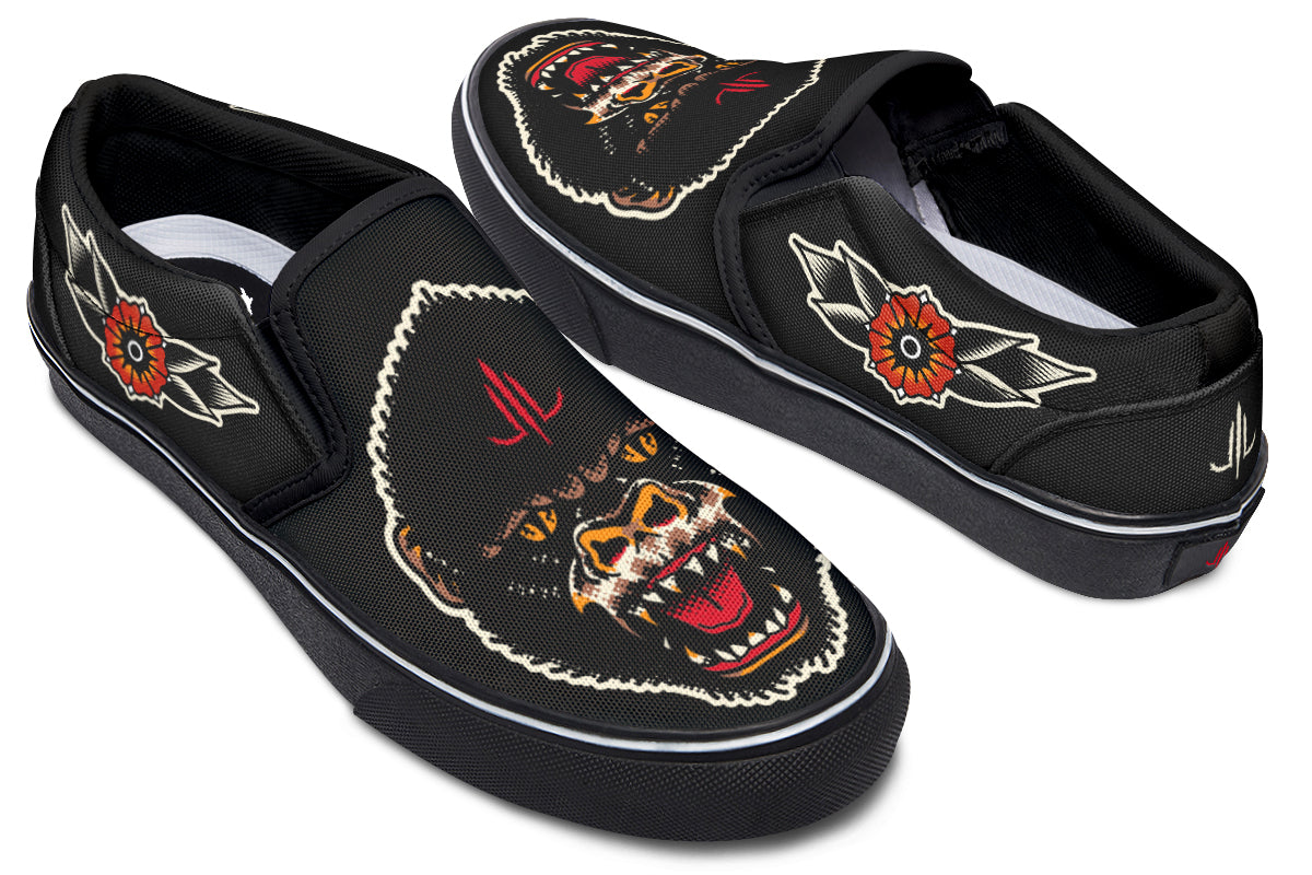 Traditional Gorilla Slip On Shoes