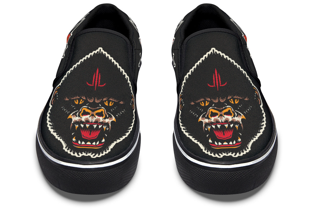 Traditional Gorilla Slip On Shoes