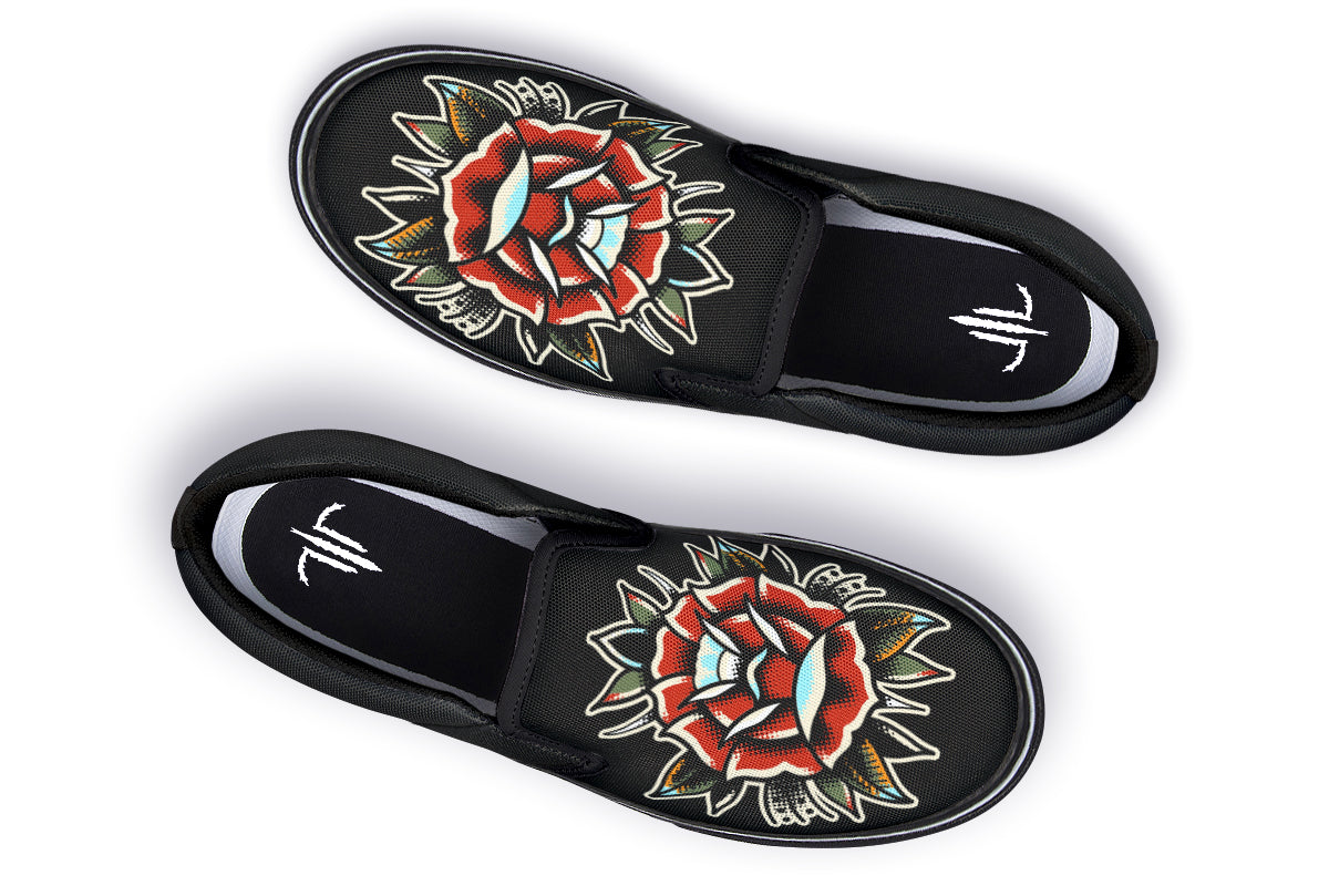 Rose slip on shoes shops