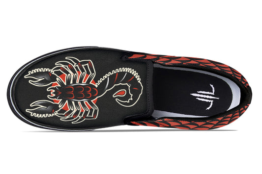 Traditional Scorpion Slip On Shoes