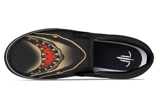 Traditional Shark Slip On Shoes