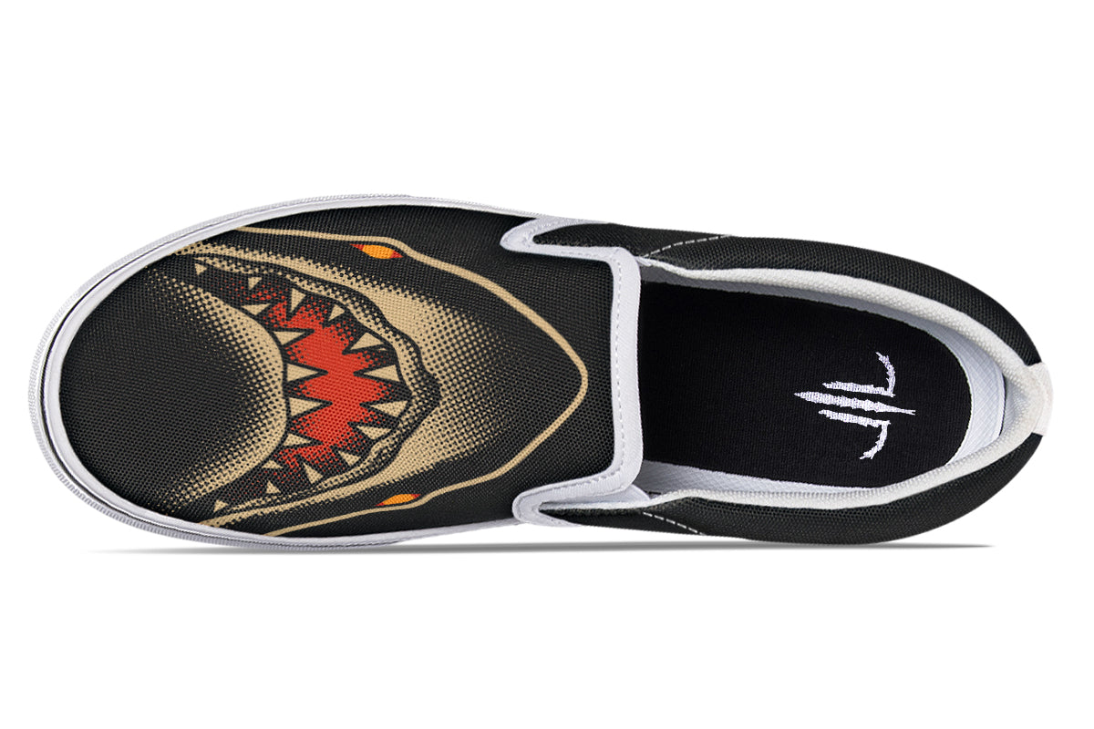 Traditional Shark Slip On Shoes