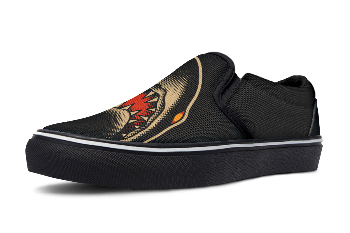 Traditional Shark Slip On Shoes