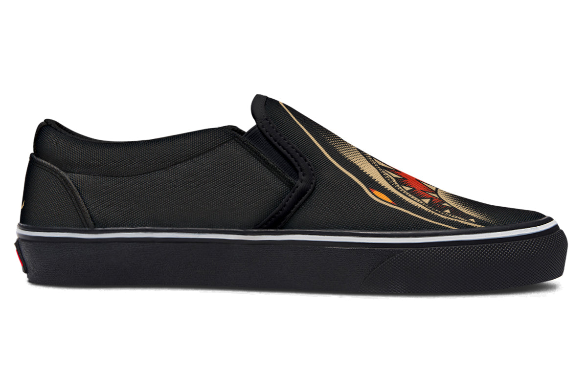 Traditional Shark Slip On Shoes