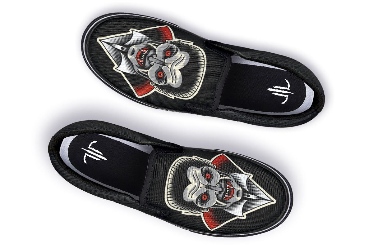 Traditional Vampire Slip On Shoes