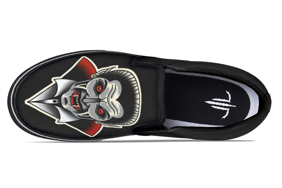 Traditional Vampire Slip On Shoes