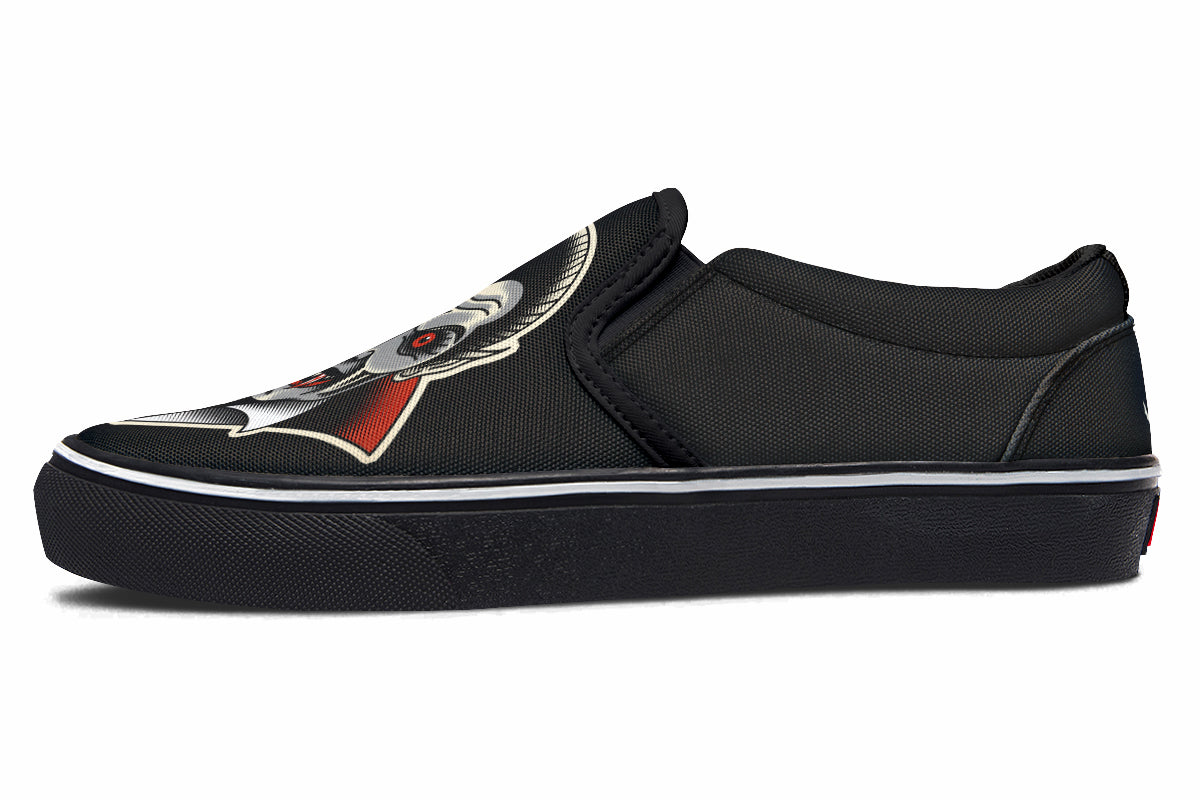 Traditional Vampire Slip On Shoes