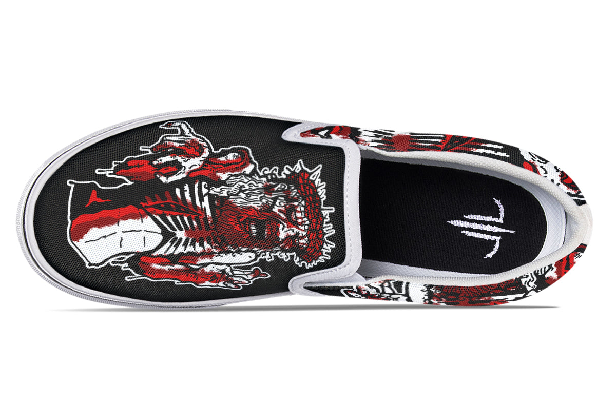 Zombie Jesus Slip On Shoes