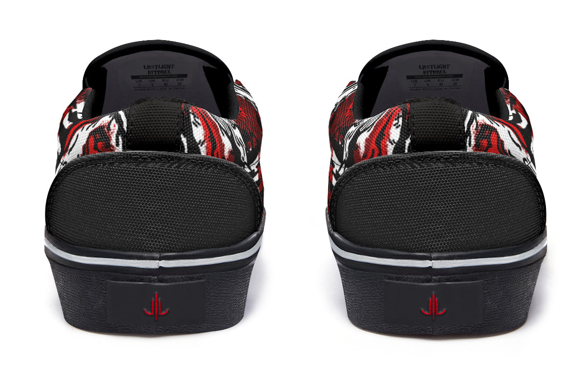 Zombie Jesus Slip On Shoes