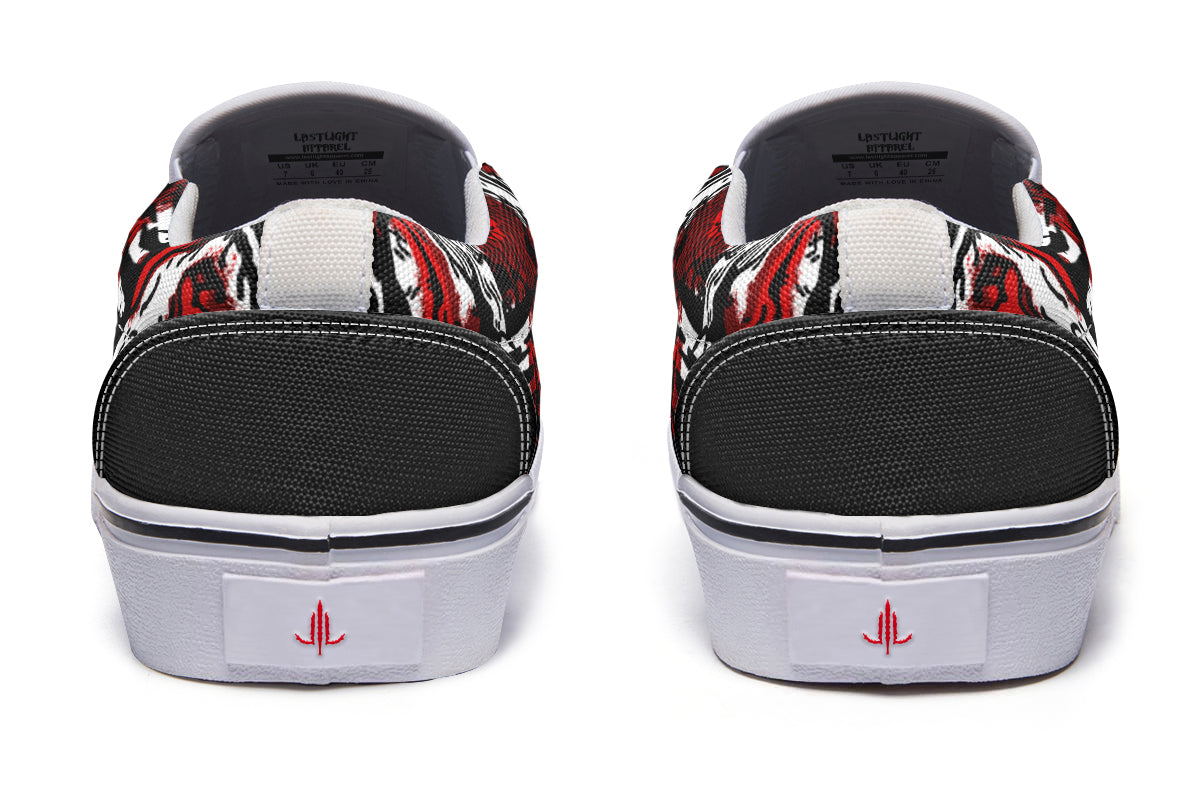 Zombie Jesus Slip On Shoes