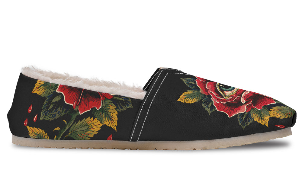Bleeding Eye Rose Winter Casual Shoes