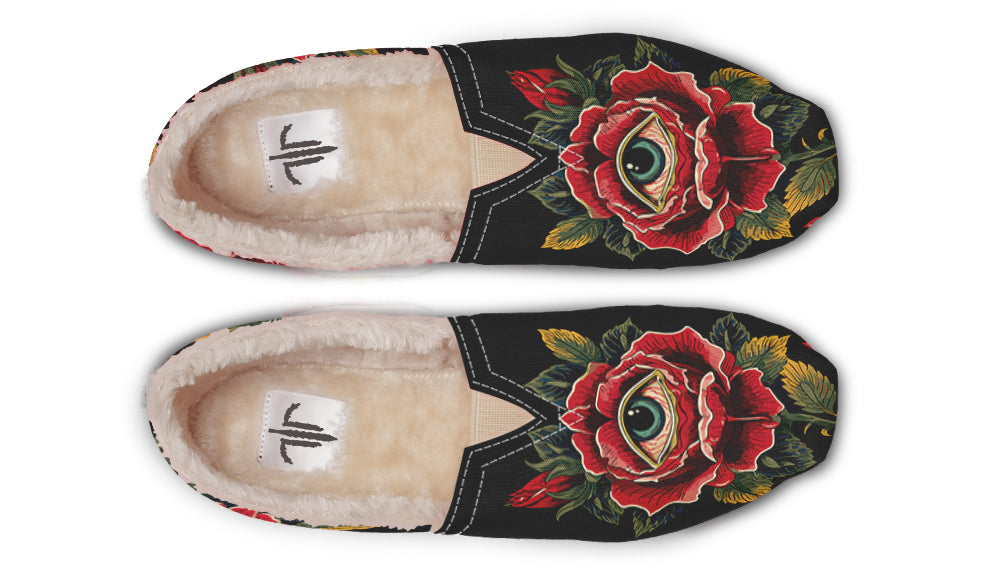 Bleeding Eye Rose Winter Casual Shoes
