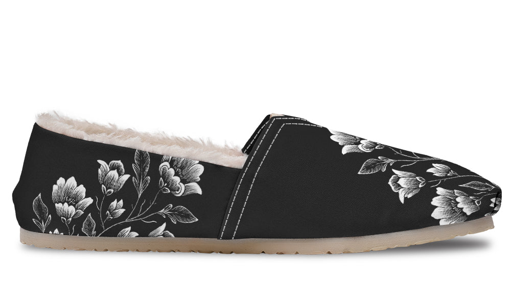 Floral Minimalist Winter Casual Shoes