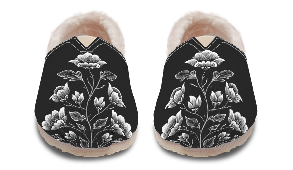 Floral Minimalist Winter Casual Shoes