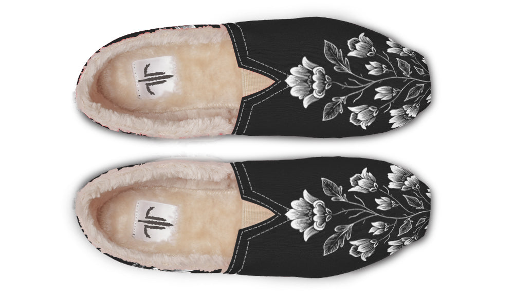 Floral Minimalist Winter Casual Shoes