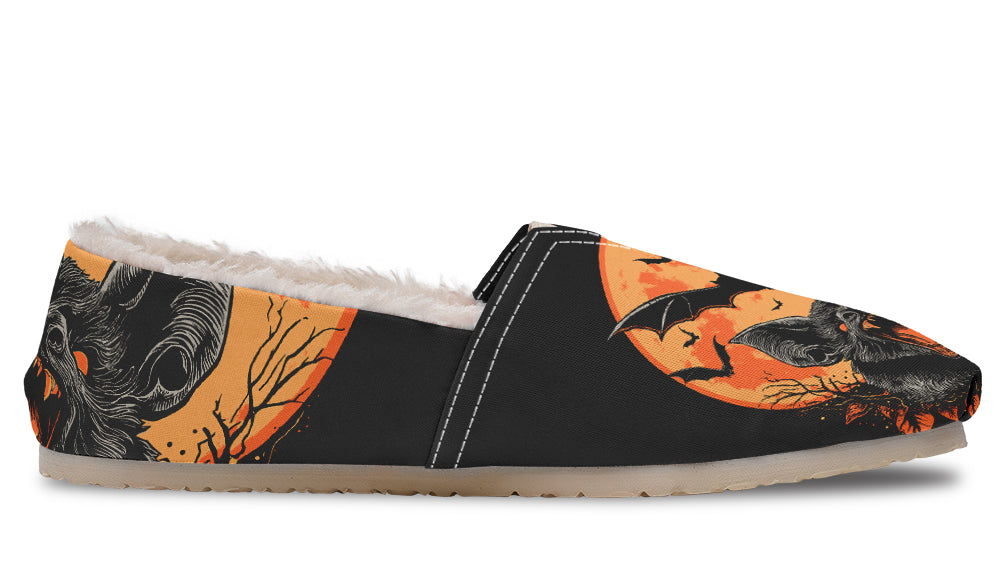 Halloween Fall Bats Winter Casual Shoes