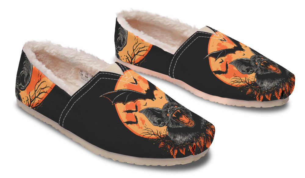 Halloween Fall Bats Winter Casual Shoes