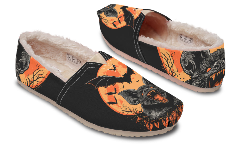 Halloween Fall Bats Winter Casual Shoes
