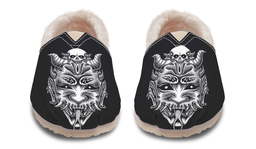 Hannya Mask Winter Casual Shoes