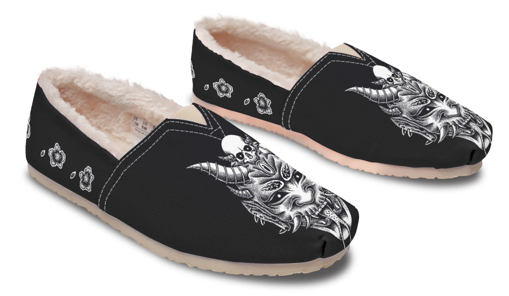 Hannya Mask Winter Casual Shoes