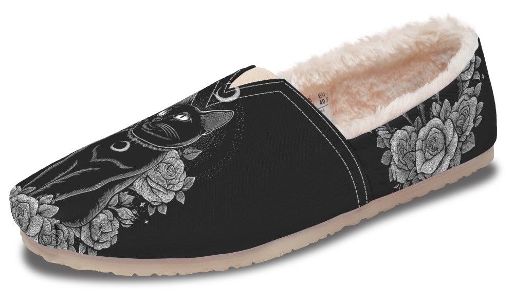 Lunar Familiar Cat Winter Casual Shoes