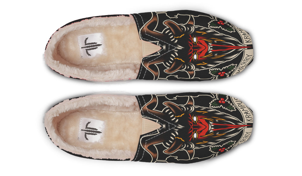 Merry Krampus Winter Casual Shoes