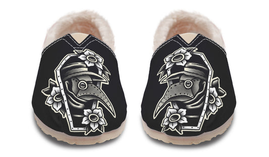 Plague Doctor Winter Casual Shoes