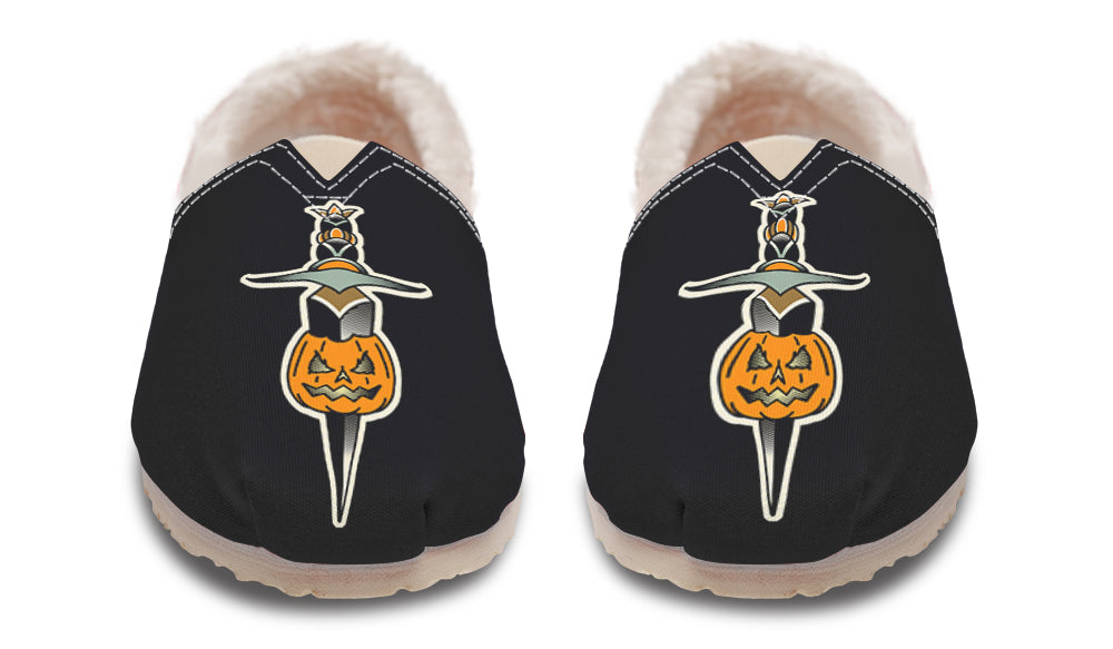 Pumpkin Dagger Winter Casual Shoes