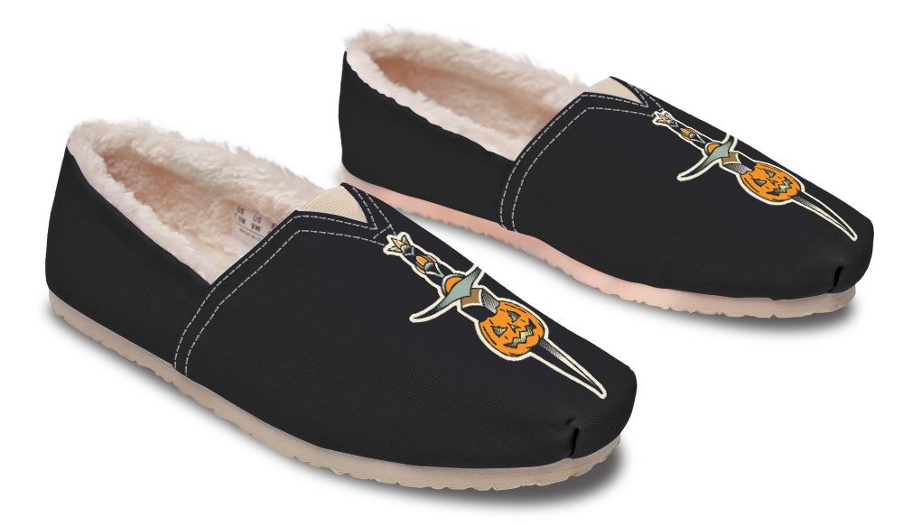 Pumpkin Dagger Winter Casual Shoes