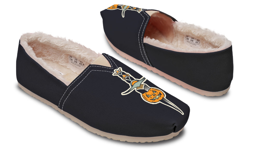 Pumpkin Dagger Winter Casual Shoes