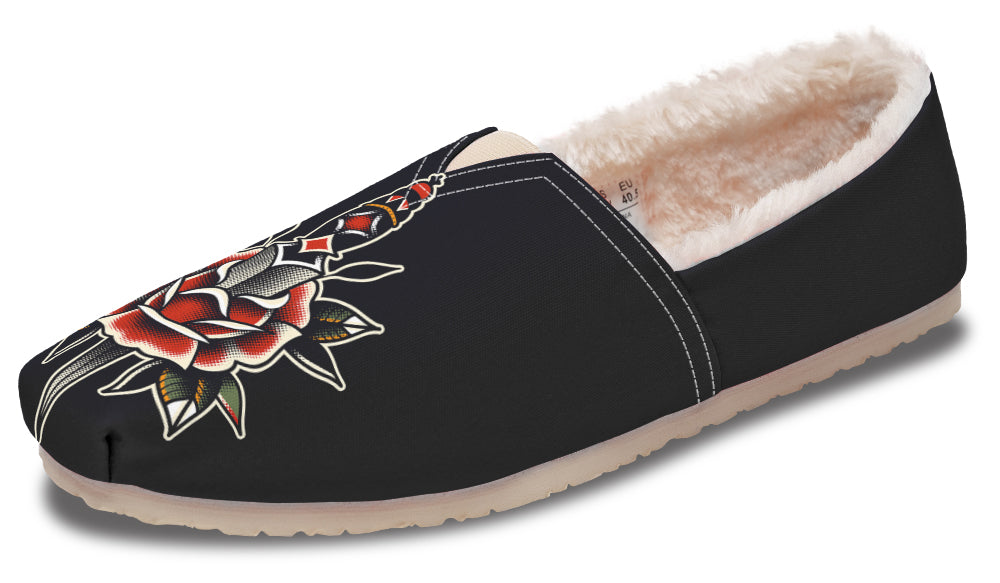 Rose Dagger Winter Casual Shoes