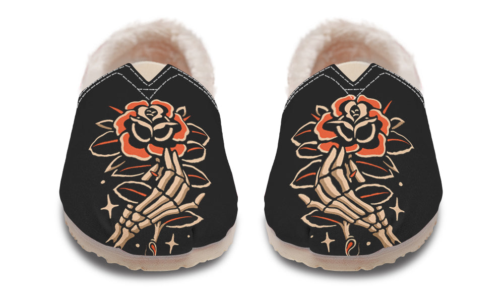 Skeleton Hand Winter Casual Shoes