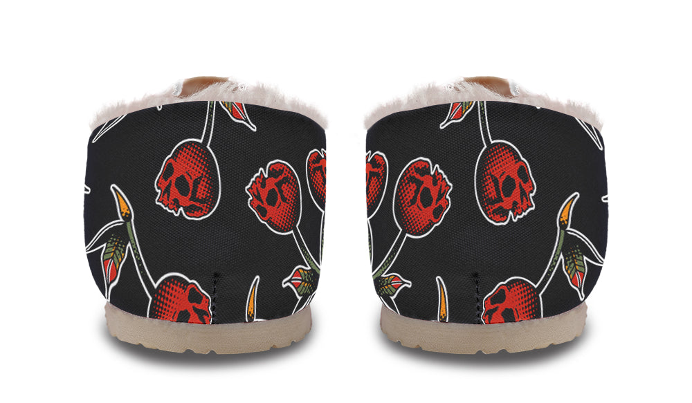 Skull Cherry Winter Casual Shoes