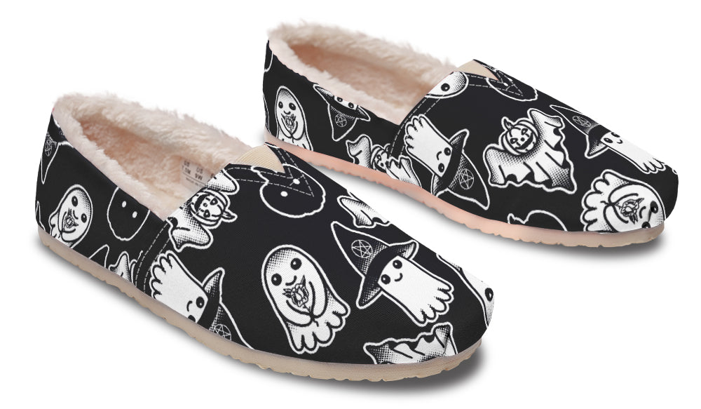 Spooky Ghost Winter Casual Shoes