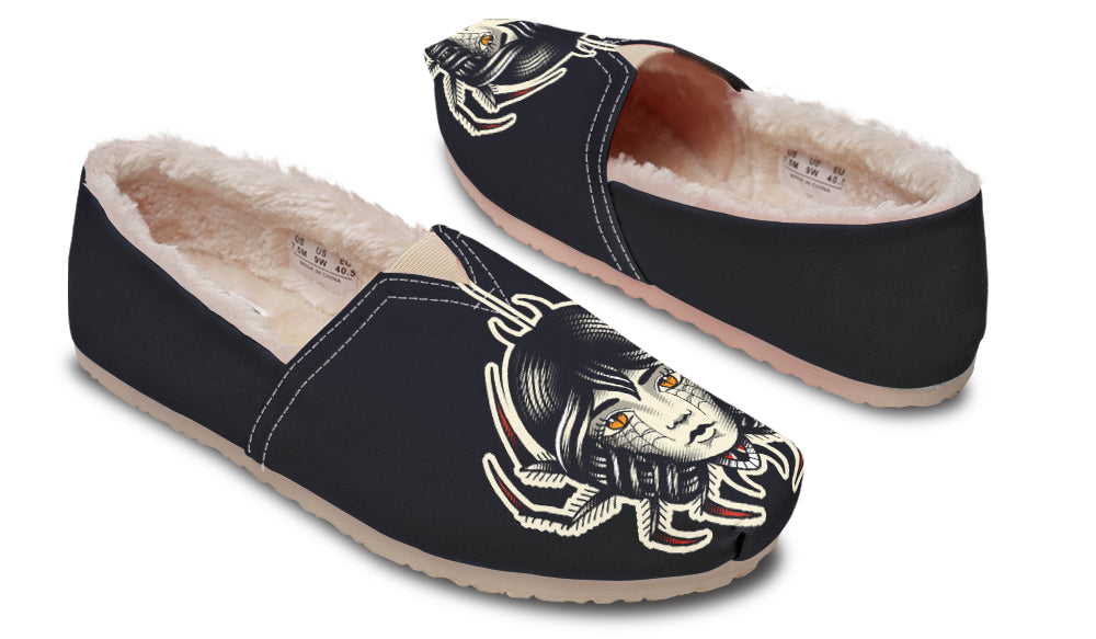 Traditional Spider Girl Head Winter Casual Shoes