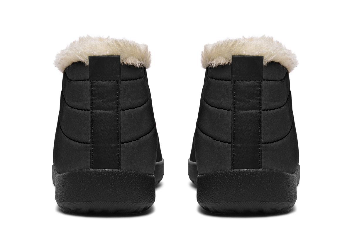 Black Cat Winter Sneakers